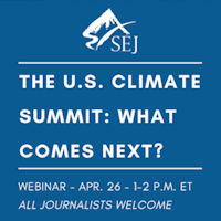 Sej Webinar The U S Climate Summit What Comes Next Sej